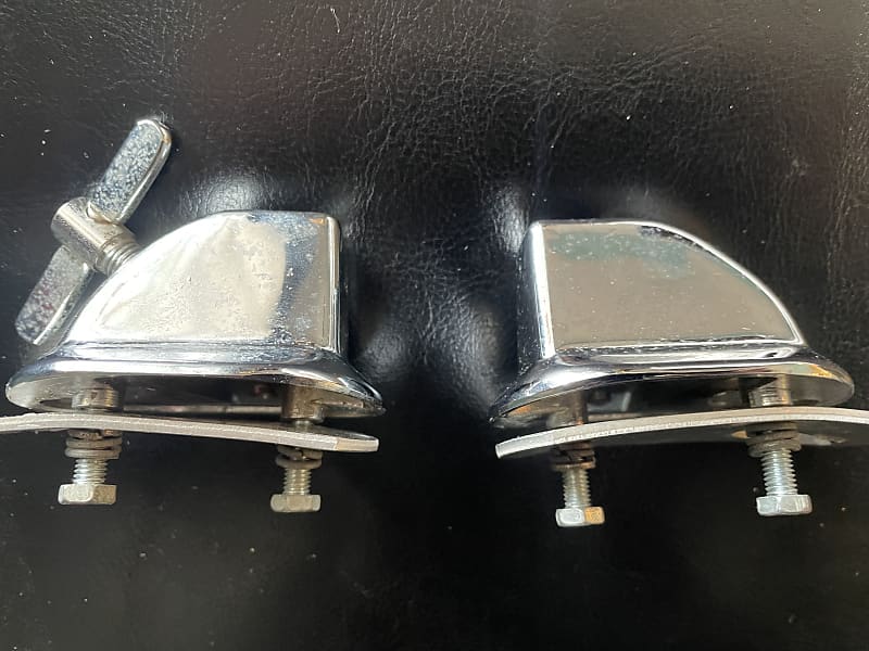 Slingerland 70's Slingerland Bass Drum Leg Mounts 70's Reverb