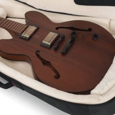 Gator Pro-Go Series 335/Flying V Style Guitar Bag w/ Micro Fleece Interior and Removable Backpack Straps G-PG-335V image 7