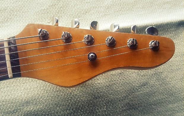 Musikraft MJT finished tele partsocaster neck with locking gotohs