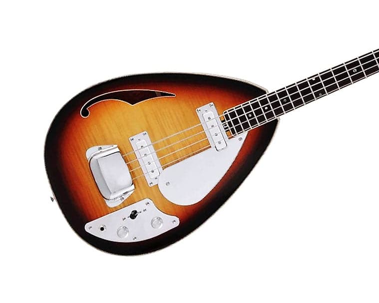 Limited Edition VOX Teardrop Bass - Sunburst | Reverb