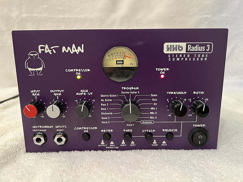 HHB FATMAN Radius 3 Stereo Tube Compressor