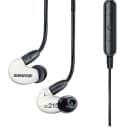 Shure SE215m+SPE Sound Isolating Earphones w/ Detachable Cable - WHITE