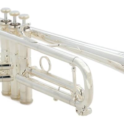 Stomvi Bb S3 Big Bell Silver-Plated Trumpet | Reverb