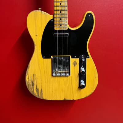Fender Telecaster Custom Shop '53 Heavy Relic del 2017 Limited 30th Anniversary Butterscotch Blonde image 3