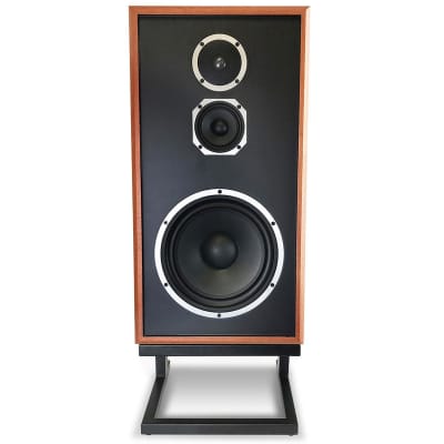 KLH Model Five Floorstanding Speaker, English Walnut image 5