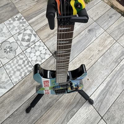 ESP M2 MII KH 2007 - Custom « BRIDE Of FRANKENSTEIN » Kirk Hammett KH image 8