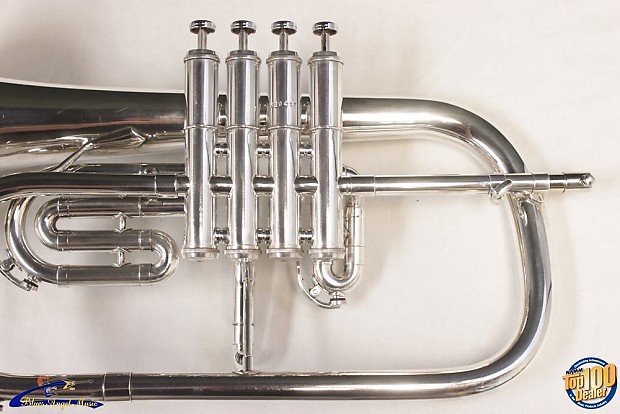 Vintage Late '60s, Early '70s Getzen Eterna Flugelhorn w/ Original