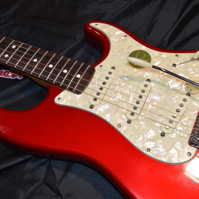 Fender Powerhouse Deluxe Stratocaster Candy Apple Red Low Noise Booster Wired image 22