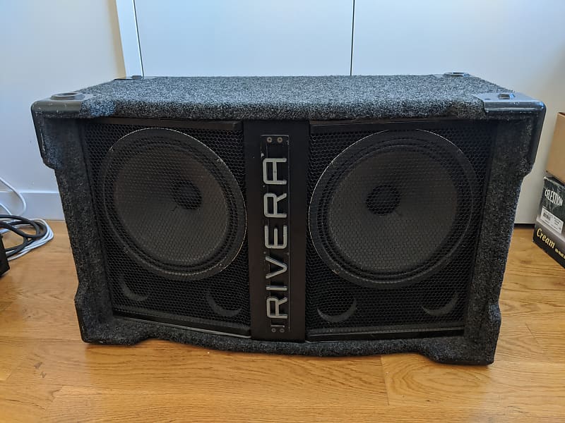 Rivera Q212 Q-Cab Ported Stereo 2x12 Cabinet Vertical or Horizontal image 1