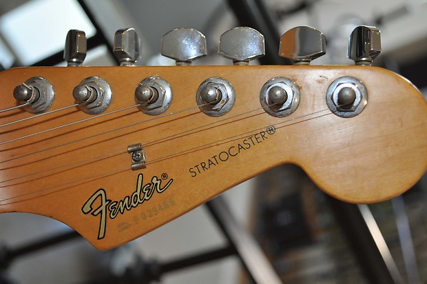 Fender Stratocaster 1986-1987 Ebony - Made in Japan - F Series