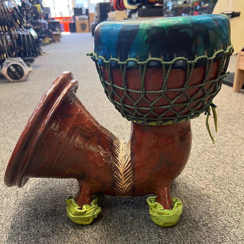 Earthdrum 8 in. Ceramic Hand Drum (PreOwned) Reverb