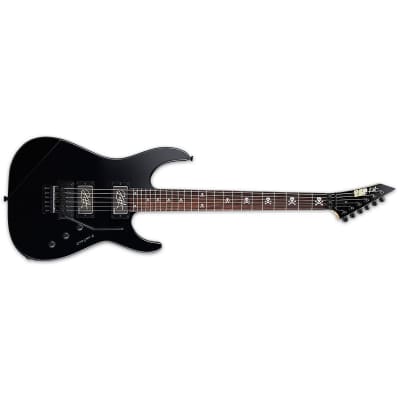 ESP KH-2 Neck Thru Body Kirk Hammett NEW Electric Guitar Metallica + ESP CASE! AWESOME! Black image 1
