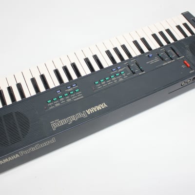Vintage 80s Yamaha PSS 450 FM Mini Electone Keyboard Synthesizer w Drum Machine image 3