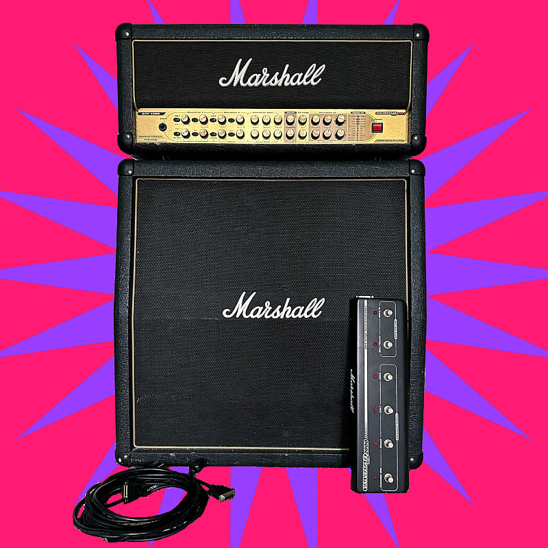 Marshall Valvestate 2000 AVT150H 4-Channel 150-Watt Guitar Amp Head 2001 -  2005 - Black