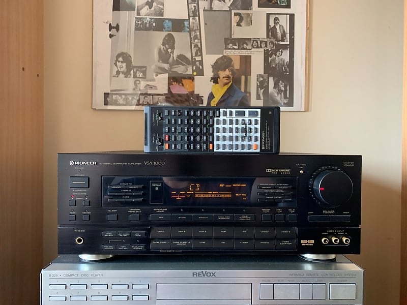 Pioneer VSA-1000 2001 - Black | Reverb