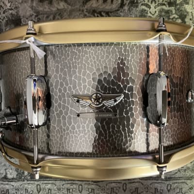 Tama Star Reserve Hand Hammered Aluminum Snare Drum 6.5 x 14” image 2
