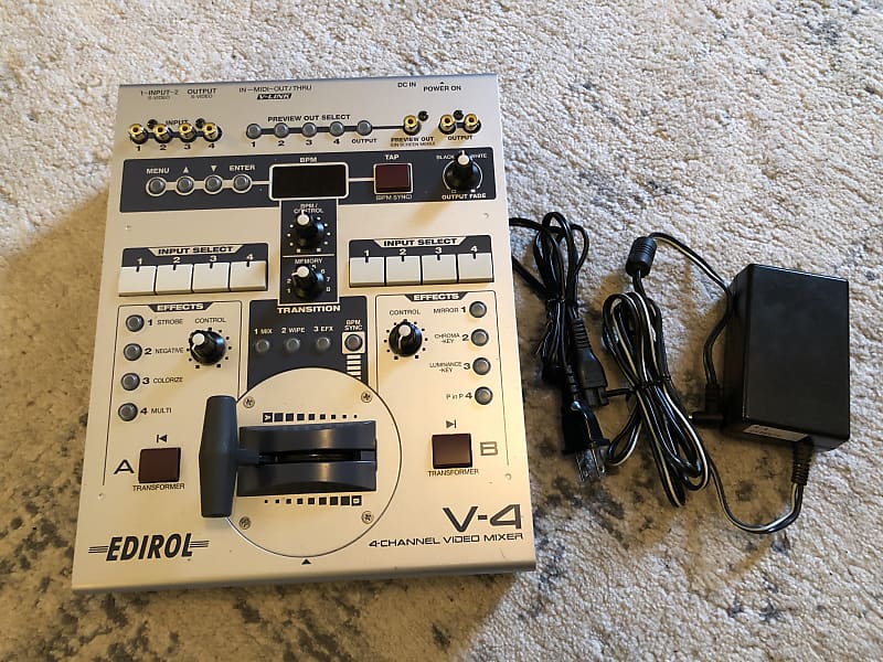 Roland Edirol V4 V-4 - 4 Channel Video Mixer with effects