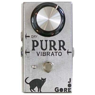 Joe Gore Purr One-Knob Optical Circuit Vibrato Guitar Effect Pedal image 1