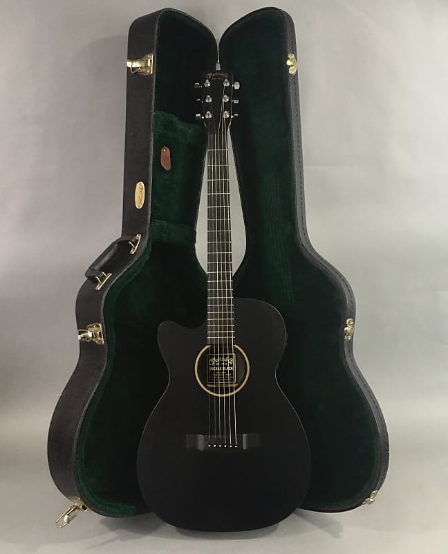 Rare Lefty C.F. Martin 00cxae Black Grand Concert Original Reverb