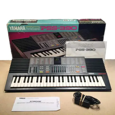 Yamaha PSS-390 (PSS-380) Programmable FM Synthesizer | Clean
