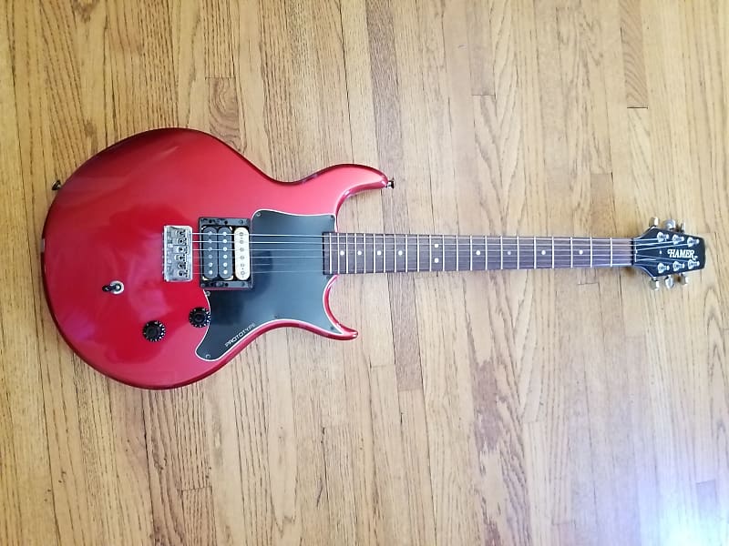 Hamer Prototype 1982 Candy Red Sparkle image 1