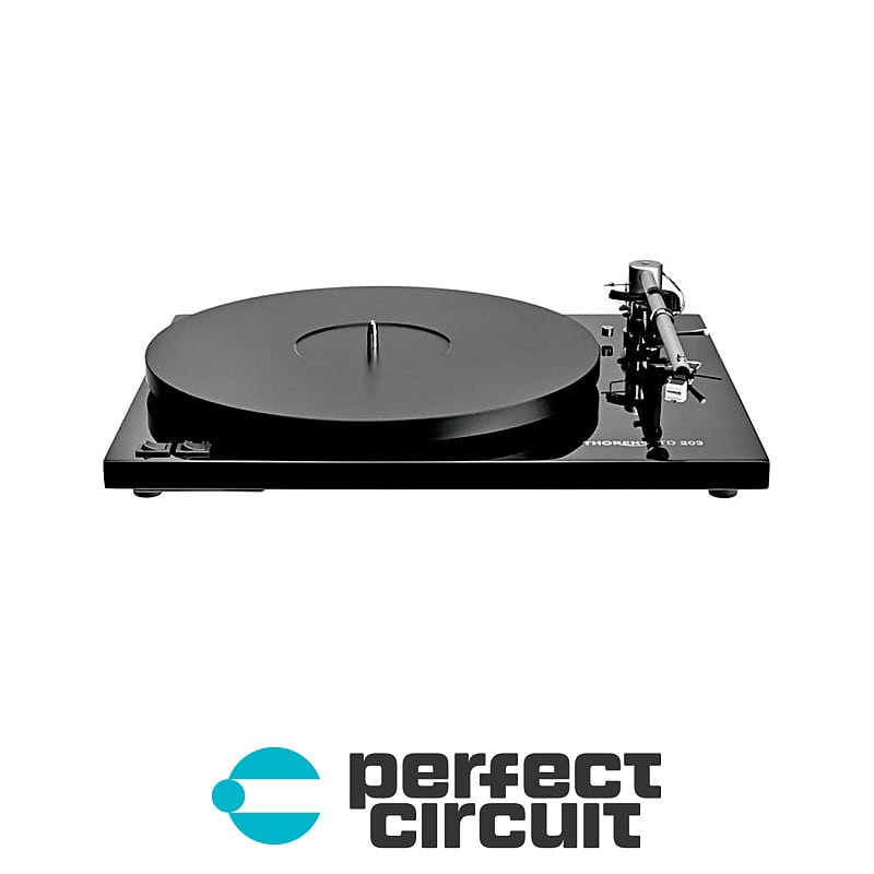 Thorens TD 203 Turntable (High Gloss Black) [B-STOCK] image 1
