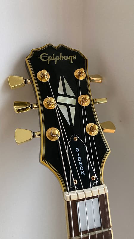 ギター Epiphone Les Paul Custom LQ 2005 Fujigen Epiphone Les Paul Custom LQ series Fujigen Japan 2005 | Reverb