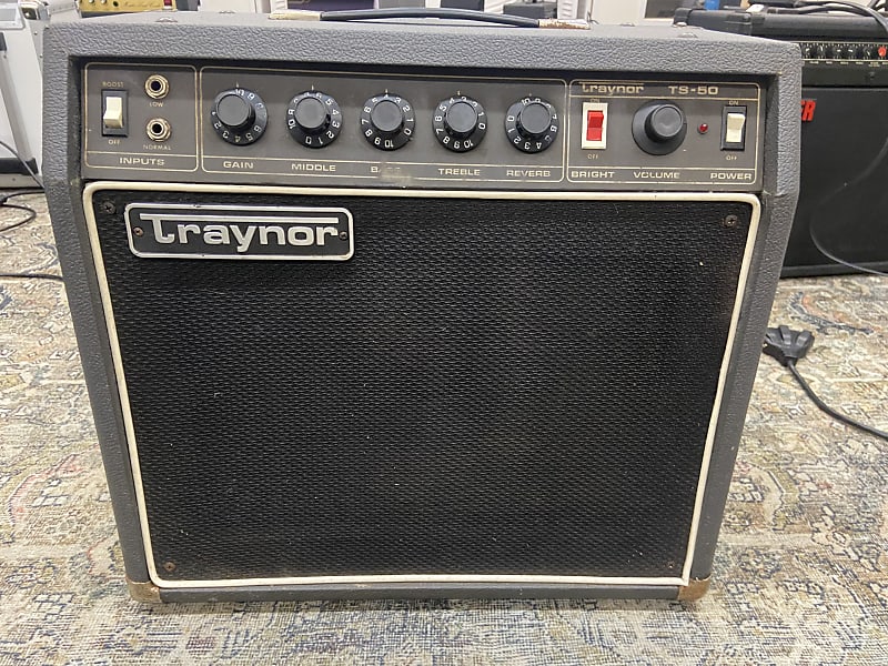 Traynor TS-50 50-Watt Combo Amp 1970s | Reverb