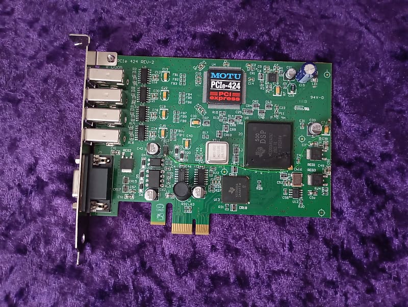 【祝開店！大放出セール開催中】 MOTU PCIe-424 - PCI Express Interface Card | Reverb Canada DTM・DAW