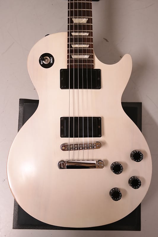 Gibson Les Paul LPJ ホワイト 2013年製 DISC Gibson LPJ Les Paul 2013 Electric Guitar, Rubbed White