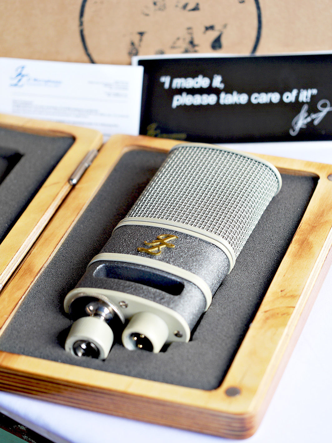 JZ Microphones V47 Cardioid LargeDiaphragm Condenser Mic Reverb