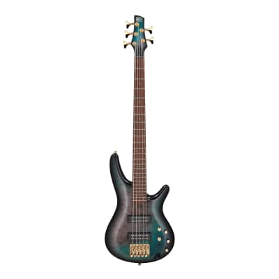Ibanez SR405EPBDX SR 5-String Electric Bass Guitar (Right-Hand, Tropical Seafloor Burst) for sale