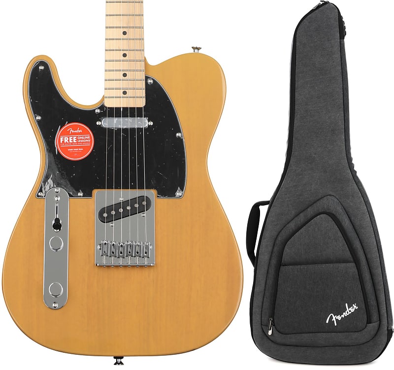 Squier Affinity Series Telecaster Left Handed Electric Guitar | Reverb