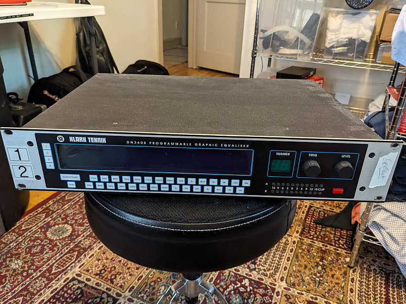 Klark Teknik DN360 2-Channel 30-Band Graphic EQ | Reverb