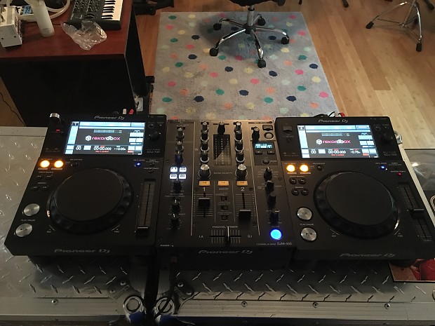 pioneer dj xdj-700 and djm-450 package