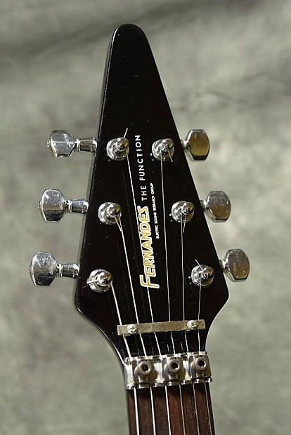 FERNANDES BURNY BSV-90 Black Flying V from JAPAN #fe122 | Reverb