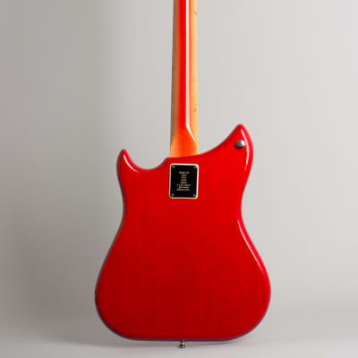 Burns  Ampeg Nu-Sonic Solid Body Electric Guitar (1964), ser. #8285, hard shell case. image 2