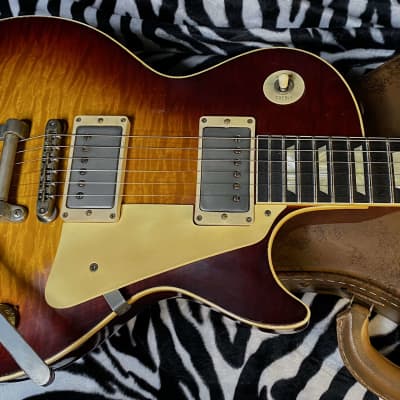 NEW ! 2024 Gibson Custom Les Paul Standard Reissue Limited Edition Murphy Lab Heavy Aged Brazilian Rosewood Board - Tom's Tri-Burst - Bigsby - Authorized Dealer - Only 8.5 lbs - G02390 image 1