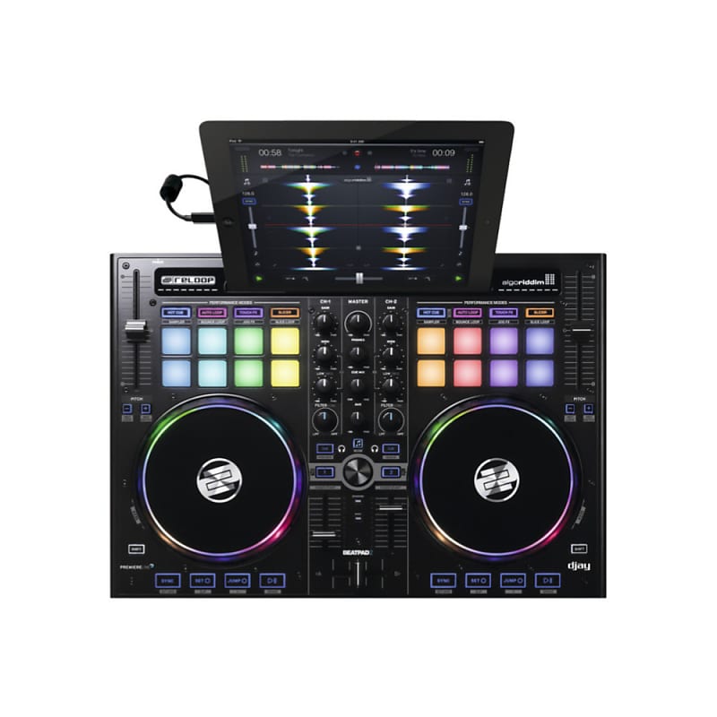 Reloop Beatpad 2 Cross Platform DJ Controller for iPad, Android and Mac image 1