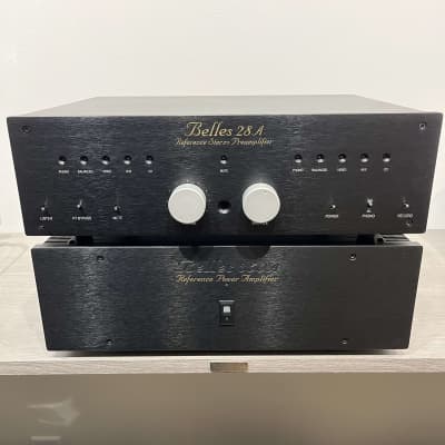 Belles 28A Reference Preamp & 350A Reference Power Amp Stack image 1