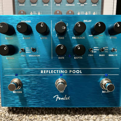 Fender Reflecting Pool Delay & Reverb MINT - QUICK SHIP | Reverb