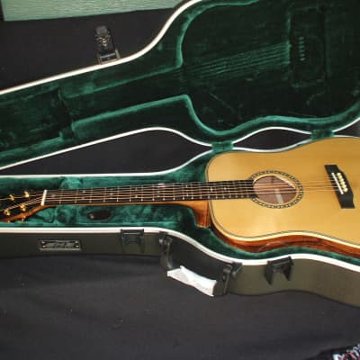 Special Edition dreadnought, torified european Spruce top granadillo rosewood back and sides, as seen on youtube hand made by Gary Montgomery. image 10