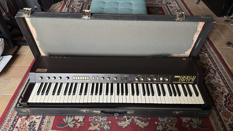 Korg EPS-1 with case (SERVICED) 1983 image 1