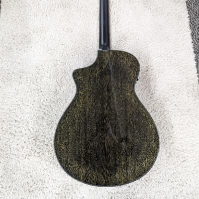 Breedlove ECO Rainforest S CE Concert Size Acoustic Electric Guitar, Black Gold image 2