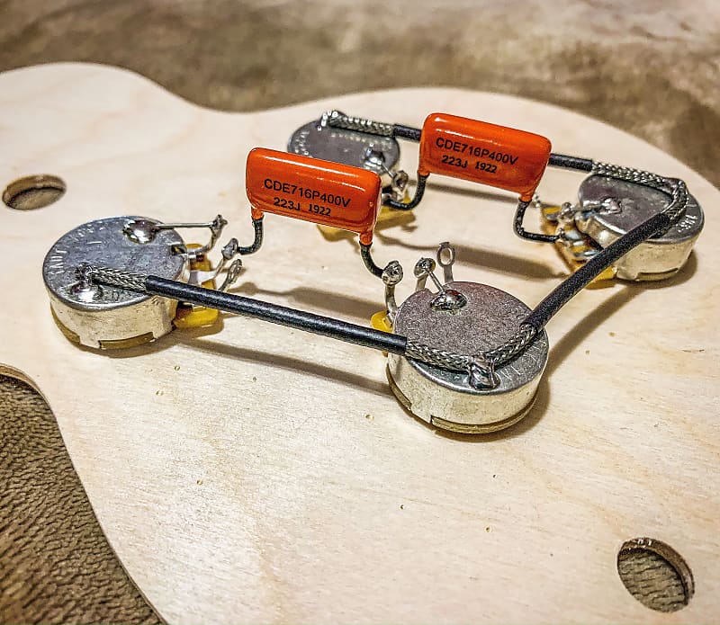 Australian Luthier Supplies Wiring Harness For Epiphone Les, 59 OFF