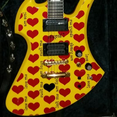 Fernandes Burny hide MG 145 S YH Yellow Heart