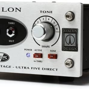 Avalon U5 Class A Active Instrument DI and Preamp image 4