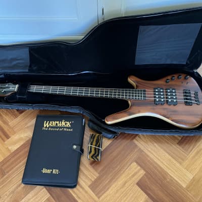 Warwick Corvette $$ Tigerwood Limited Special Edition - Made in Germany image 14