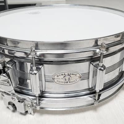 Rogers Dynasonic COB USA 14x5 Custom Built 1967 - Chromé image 5