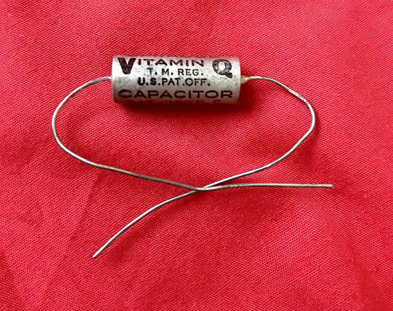 Sprague .047 uF 100V Vitamin Q PIO oil capacitor 1958 New